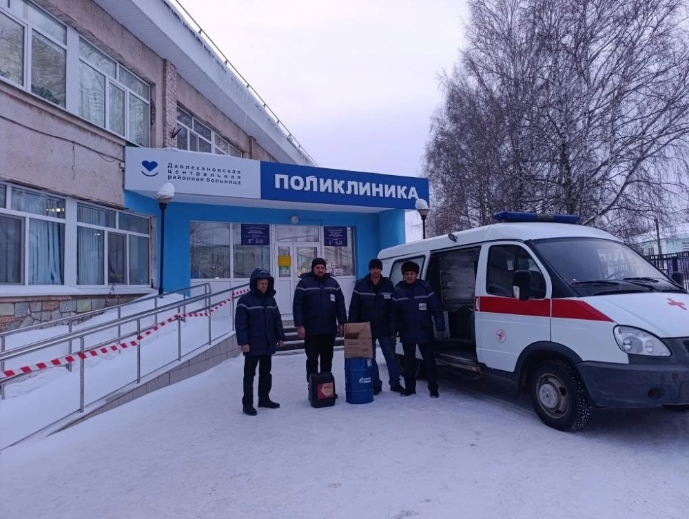 Давлекановская ЦРБ оказала гуманитарную помощь в зону СВО