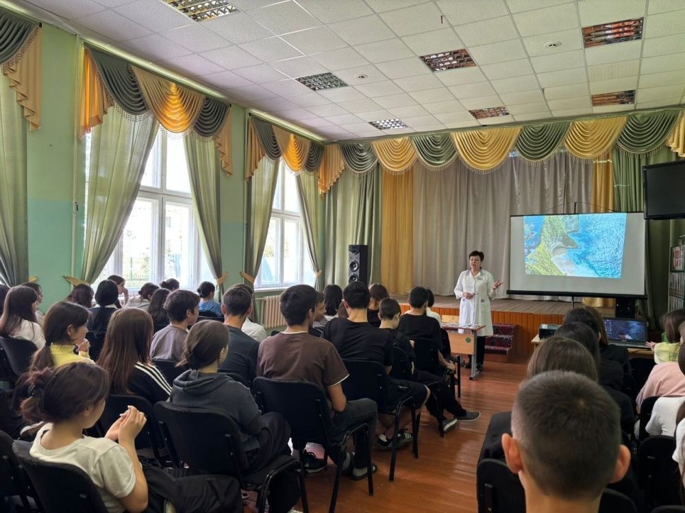 Лекция в МОБУ лицей интернате
