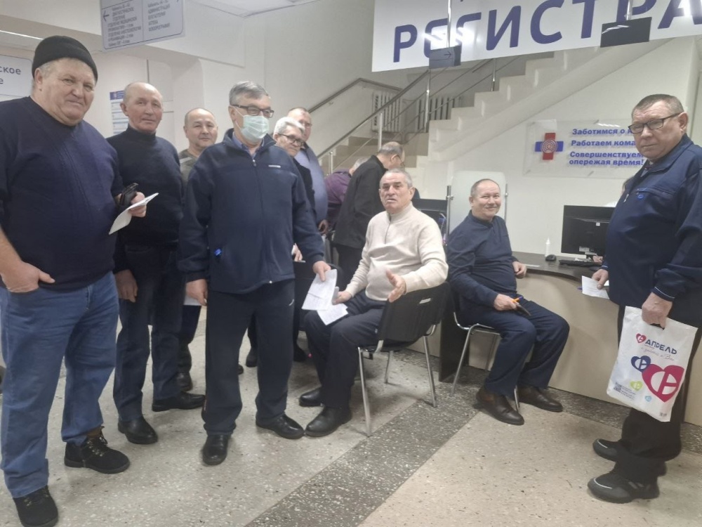 Плановый комплексный медицинский осмотр ветеранов боевых действий в Афганистане и Чечне