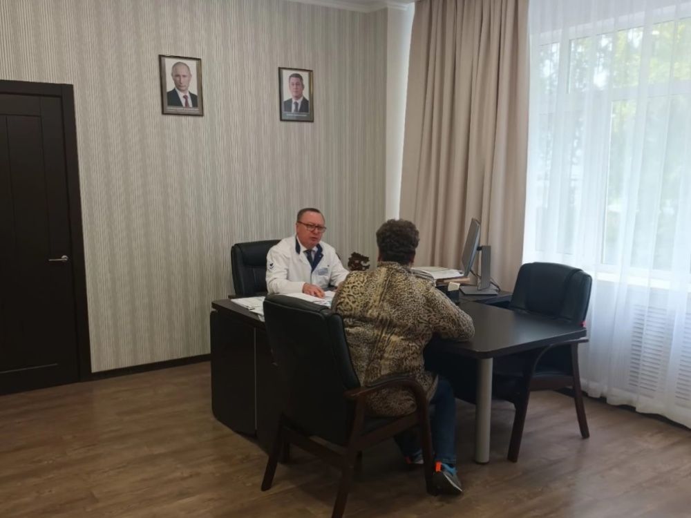 Главный врач провел личный прием граждан